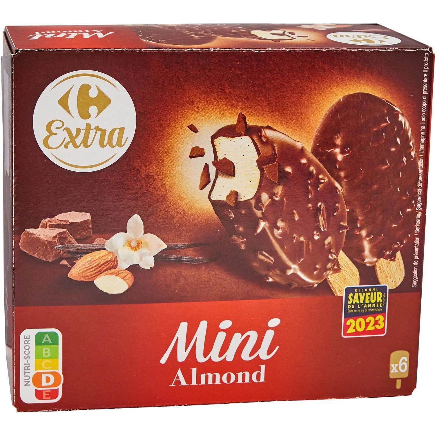 Mini Almond Ice Cream