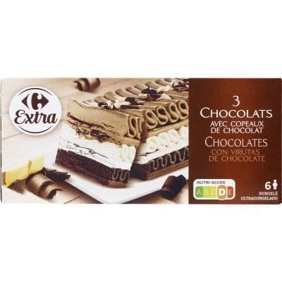 3 Chocolates Ice Cream