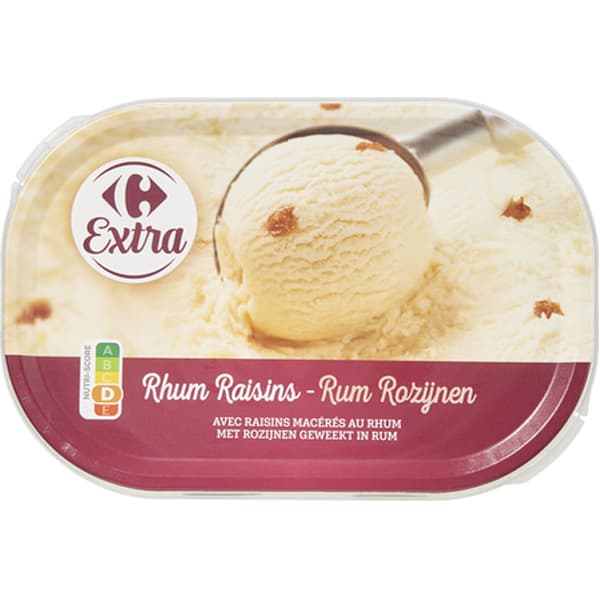 Rhum Raisins Ice Cream