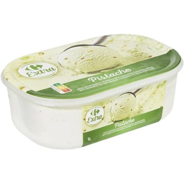 Pistachio Ice Cream - Carrefour 