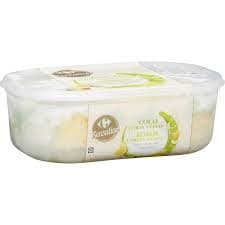 Coconut, Lemon & Pineapple Ice Cream - Carrefour