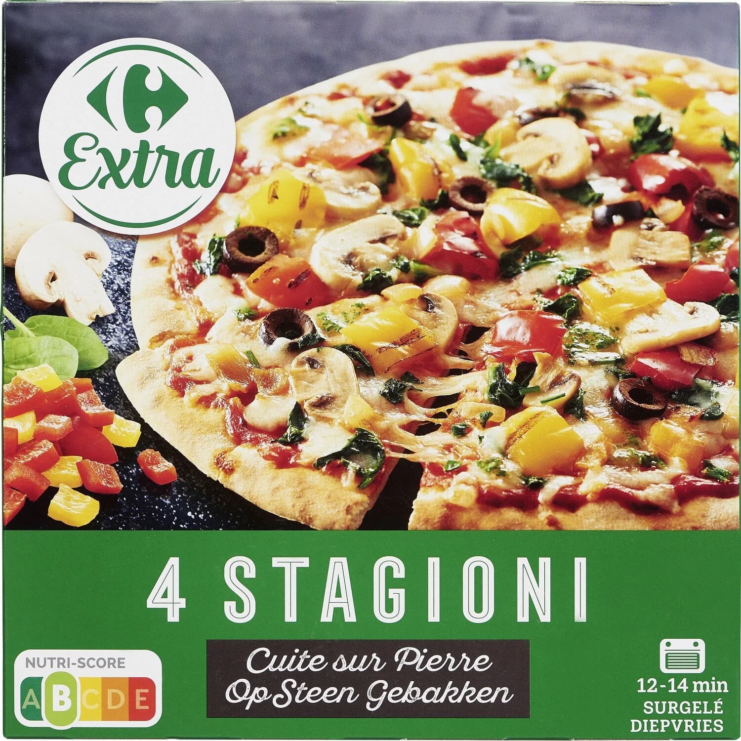 4 Veggies Pizza - Carrefour