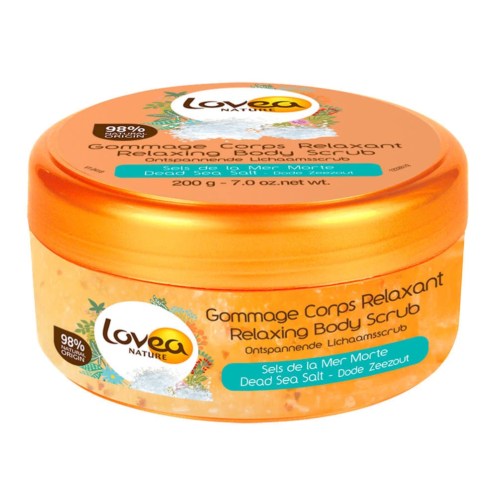 Relaxing Body Scrub Dead Sea Salts - Lovea