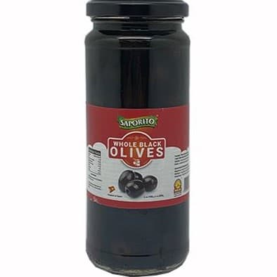 Whole Black Olives