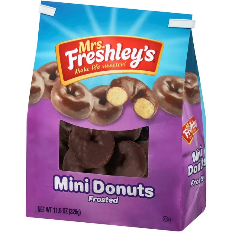 Mini Donuts Frosted - Mrs. Freshleg's