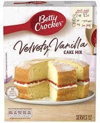 Velvety Vanilla Cake Mix - Betty Crocker