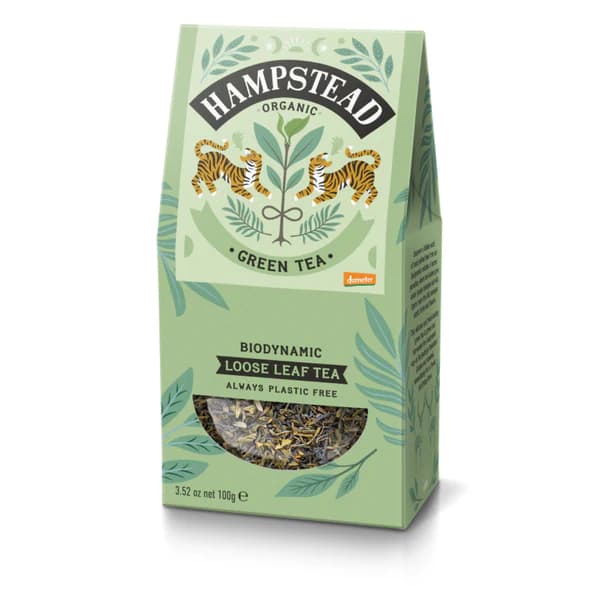 Green Tea Biodynamic Loose Leaf Tea - Hampstead