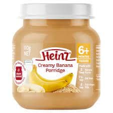 Creamy Banana Porridge 6m+ - Heinz