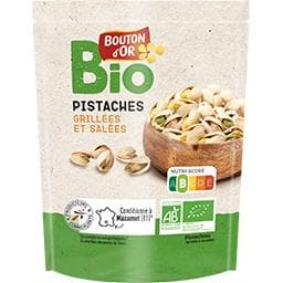 Salted Grilled Organic Pistachio - Bouton d'Or