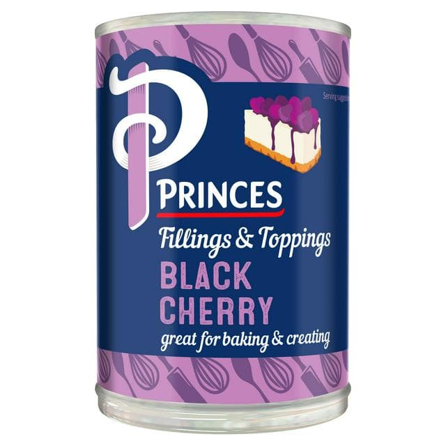Black Cherry Filling and Toppings - Princes