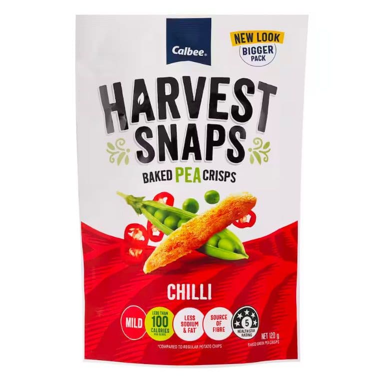 Baked Pea Crisps Chilli