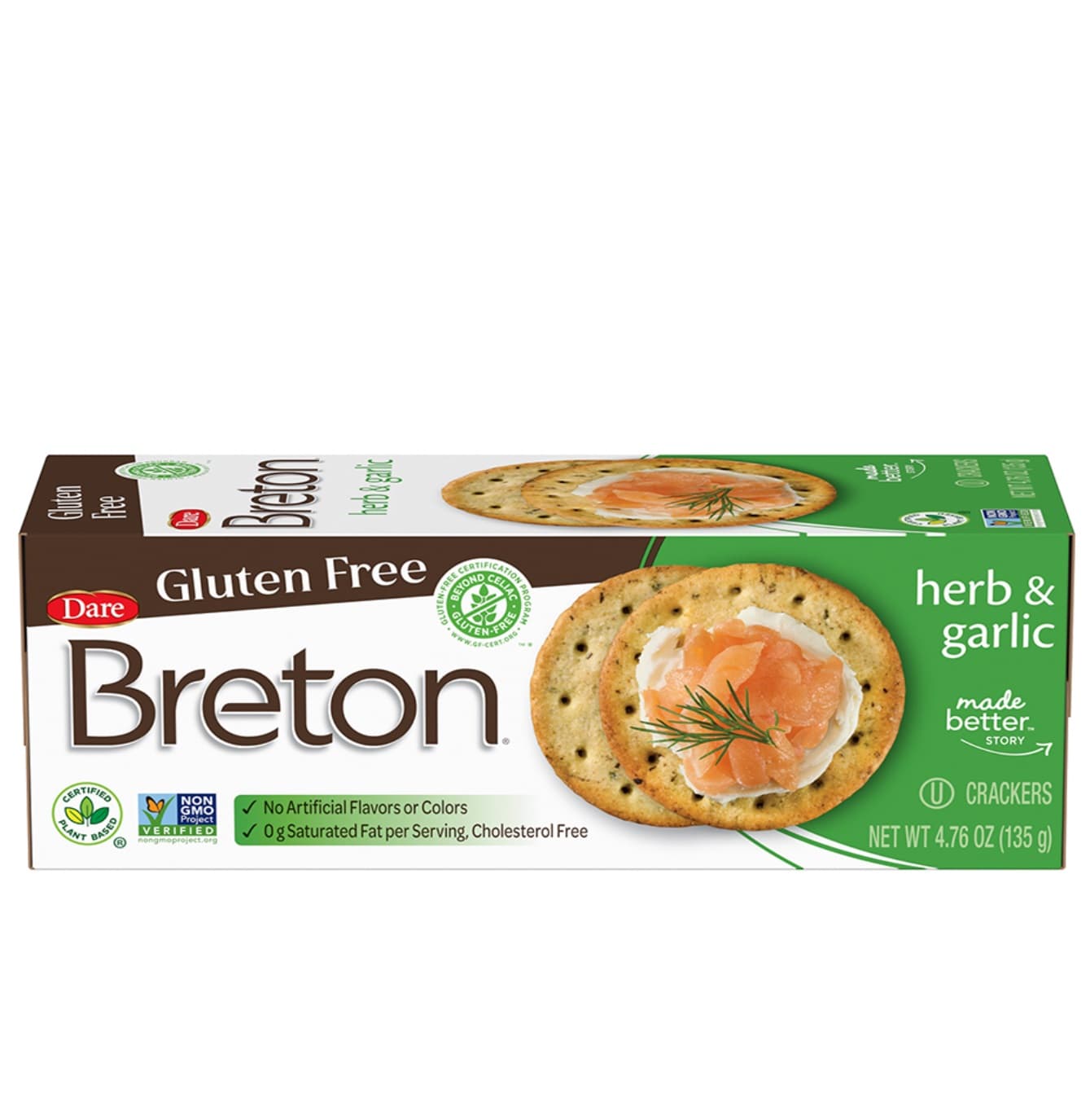 Gluten Free Breton Herb & Garlic - Dare