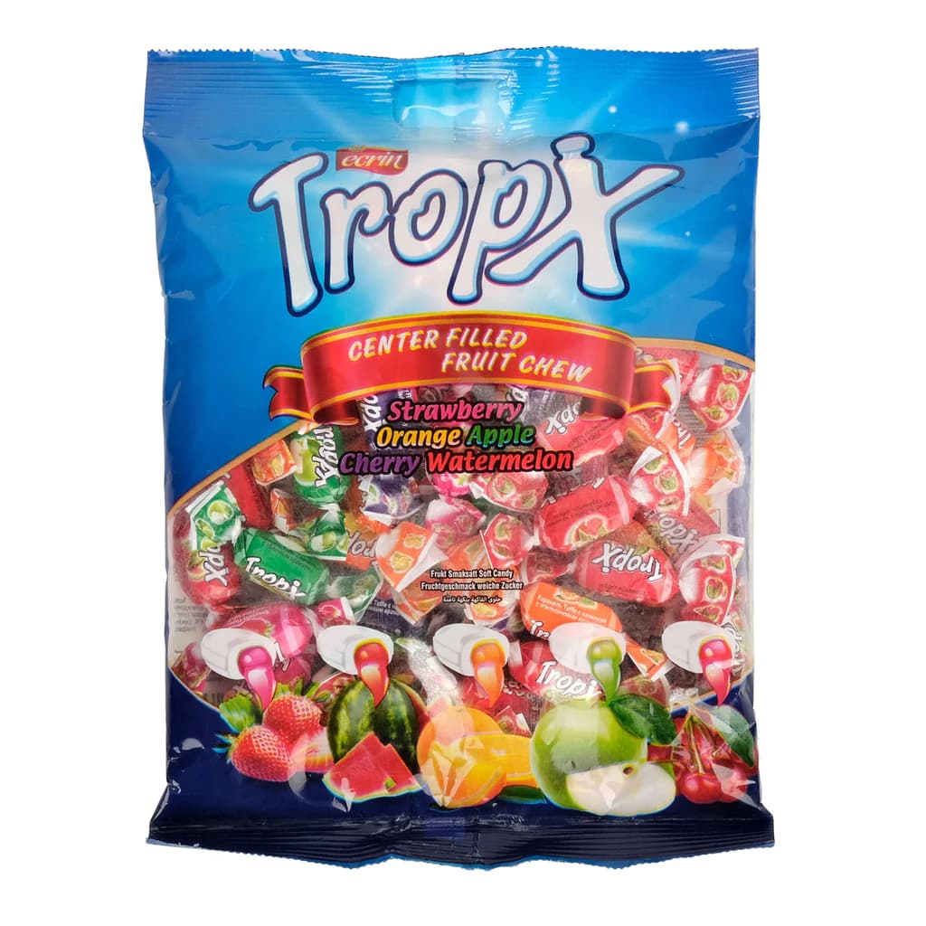 Center Filled Fruit Chew - Tropix