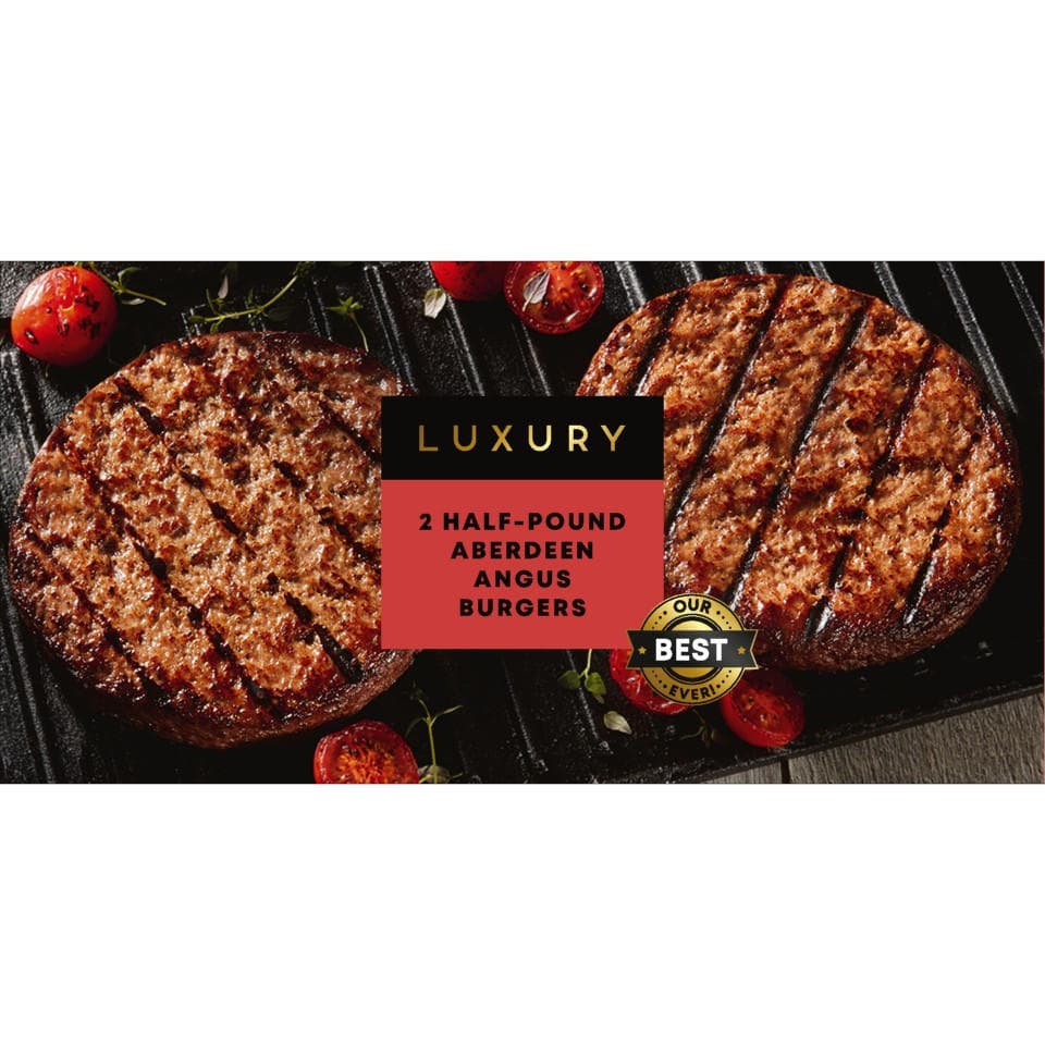 Half-Pound Aberdeen Angus Burgers - Iceland