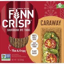 Caraway Sourdough Rye Thin- Finn Crisp