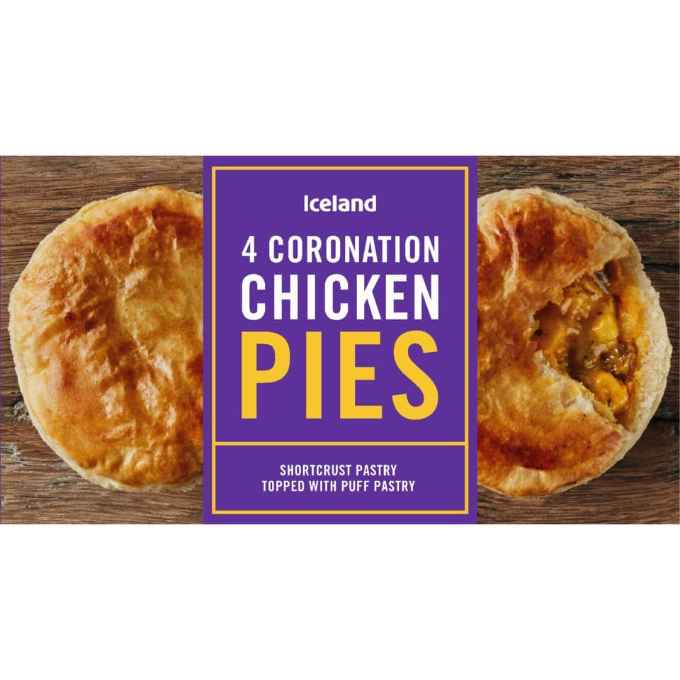 Coronation Chicken Pie - Iceland