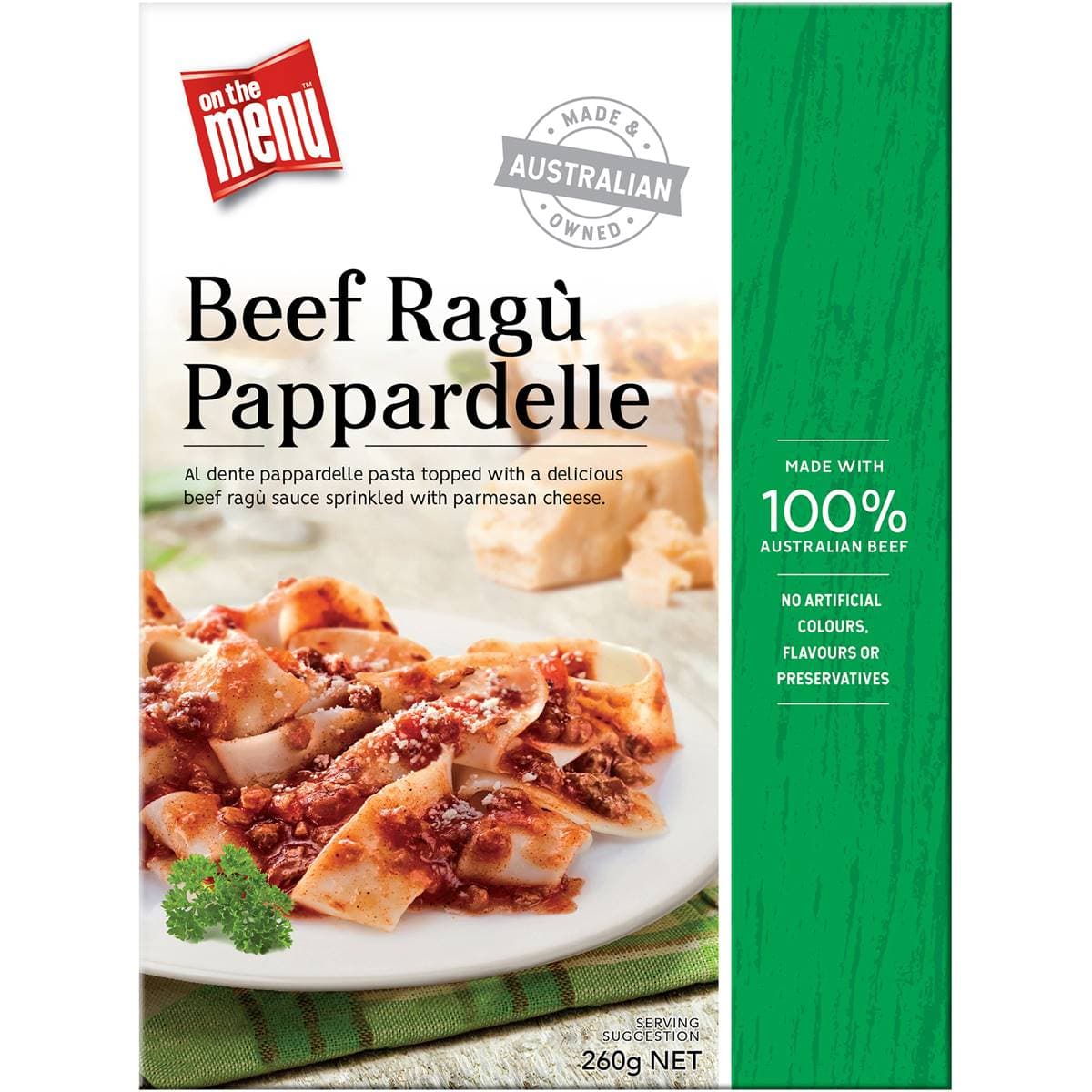 Beef Ragu Papardelle - On The Menu