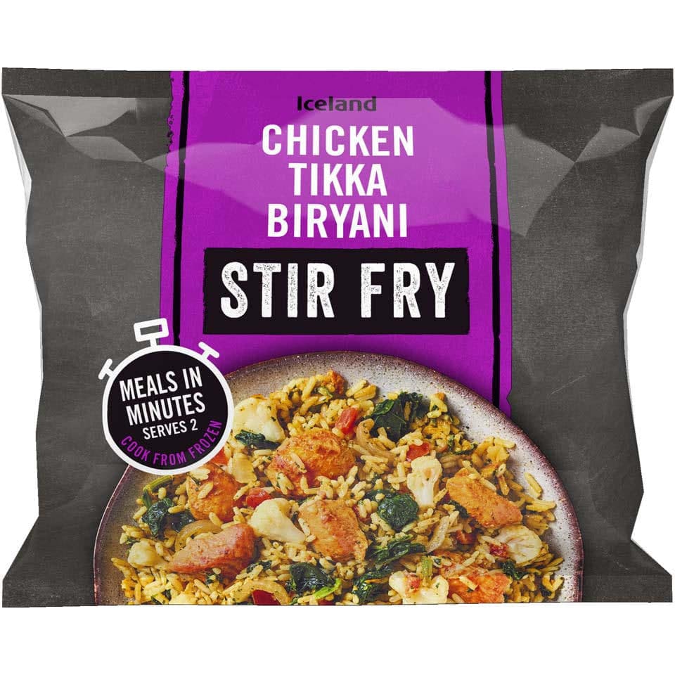 Chicken Tikka Biryani Stip Fry - Iceland