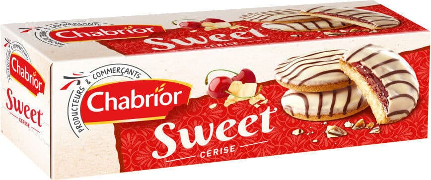 Sweet Cherry Biscuits - Chabrior