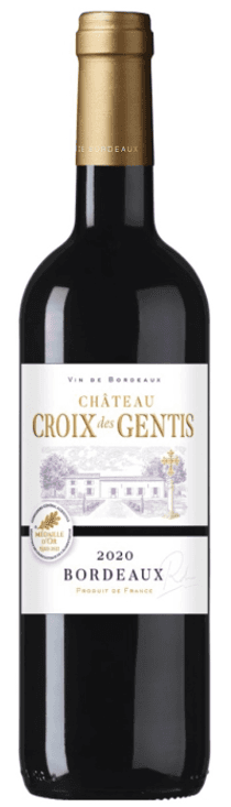 Chateaux Croix des Gentis Bordeaux 2020