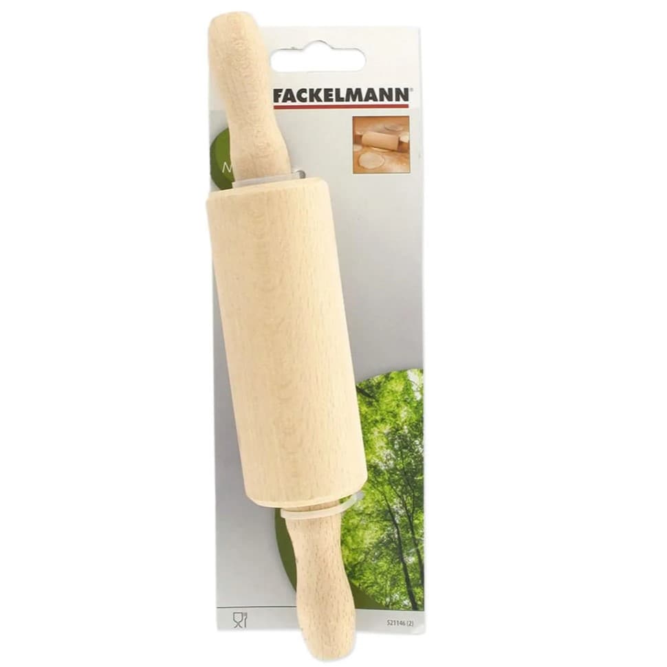 Small Wooden Rolling Pin Wood - Fackelmann