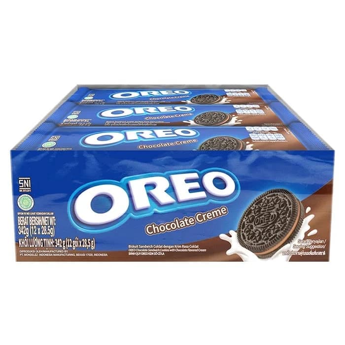 នំអូរីអូ សូកូឡា ១២x២៩ក្រាម-Oreo