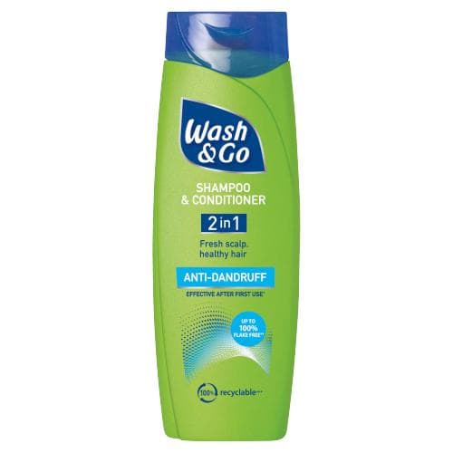 Anti-Dandruff Shampoo & Conditioner - Wash & Go