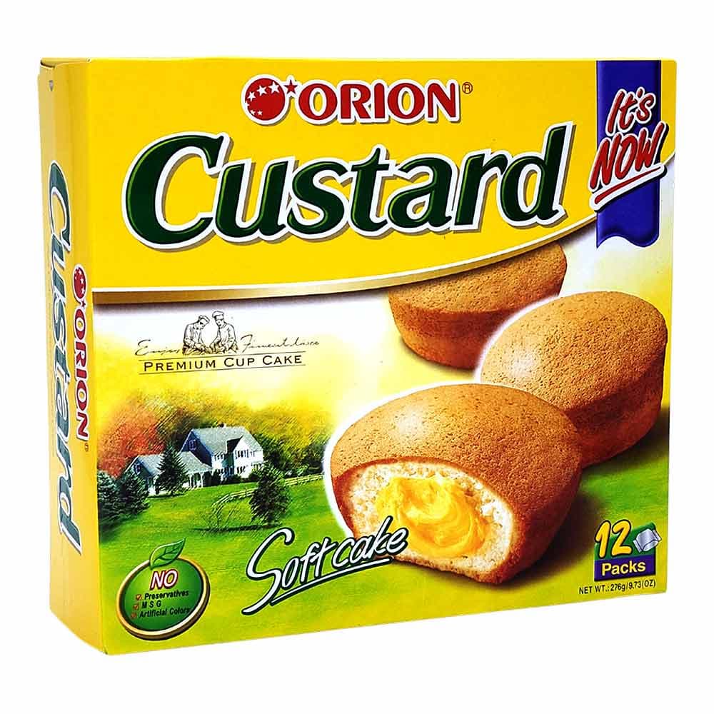 Orion Custard Soft Cake X12