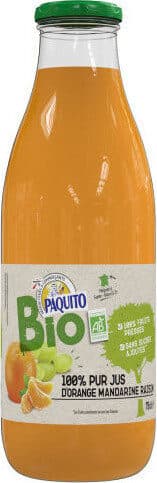 Organic Orange Madarine Grape Juice