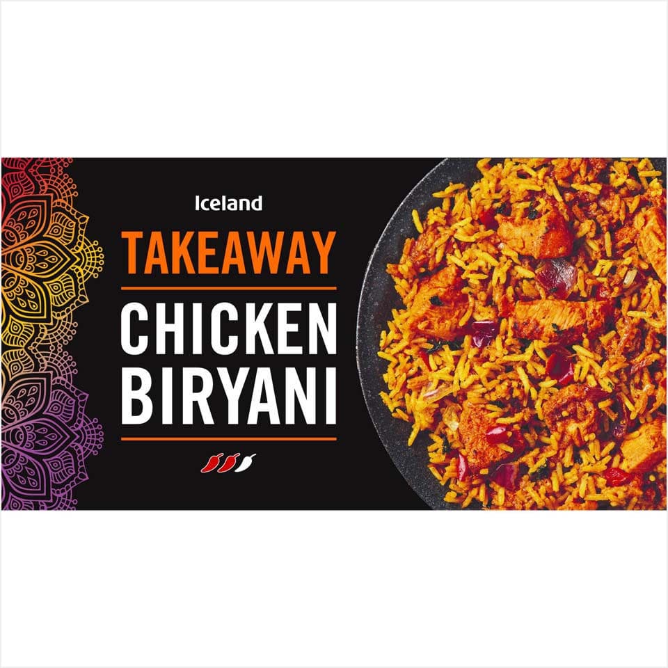 Takeaway Chicken Biryani - Iceland