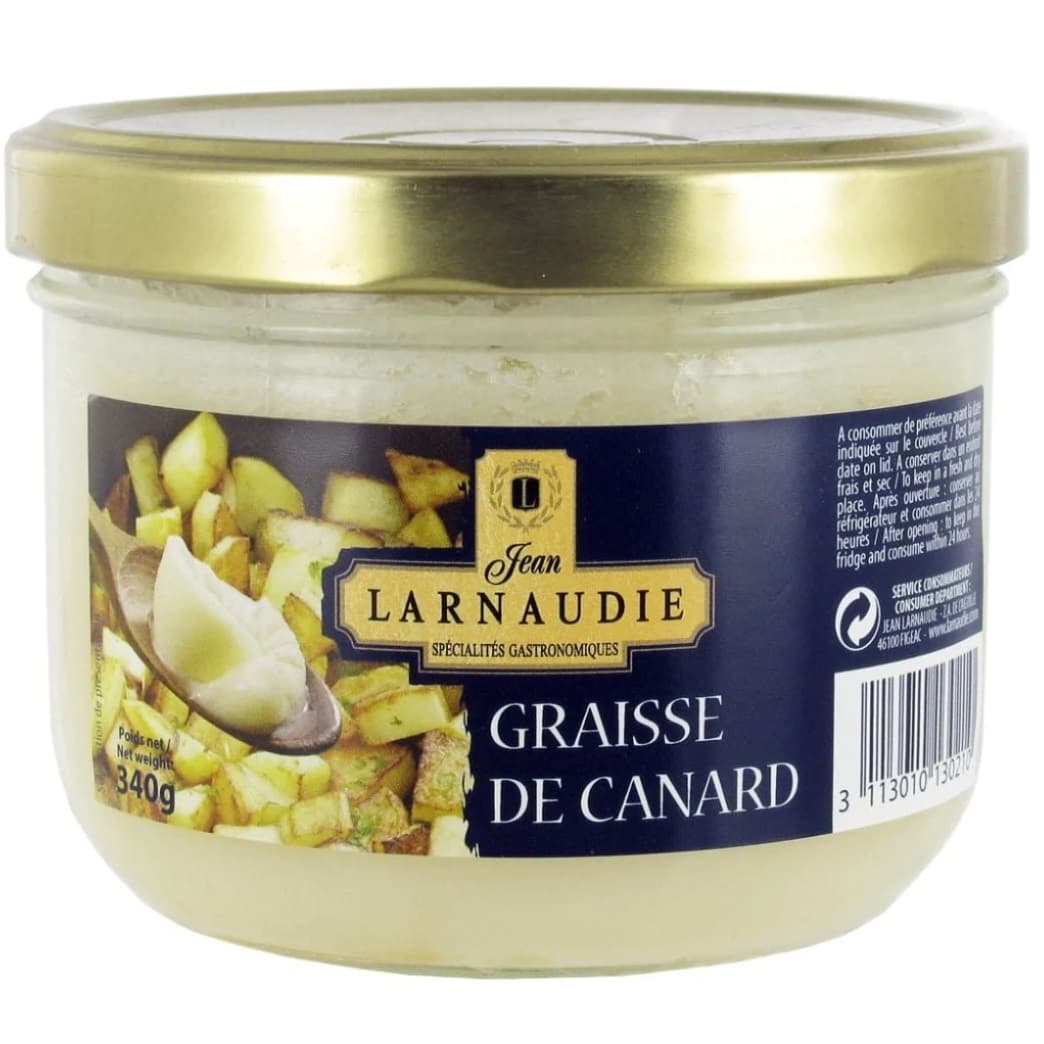 Duck Fat in Jar