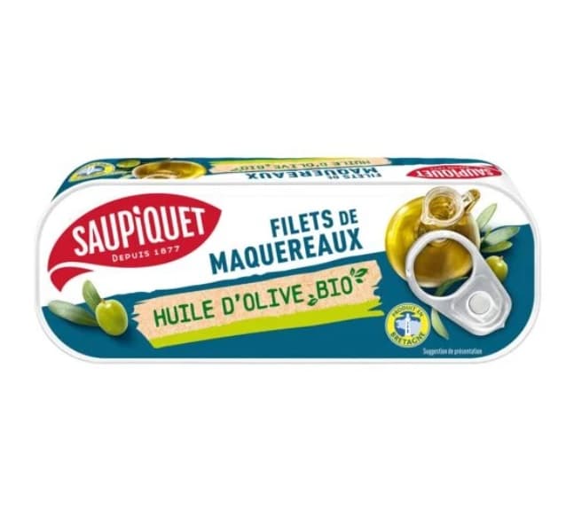 Organic Mackerel Fillets Olive Oil