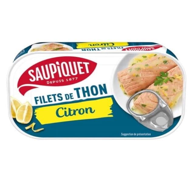 Tuna Fillets with Lemon - Saupiquet