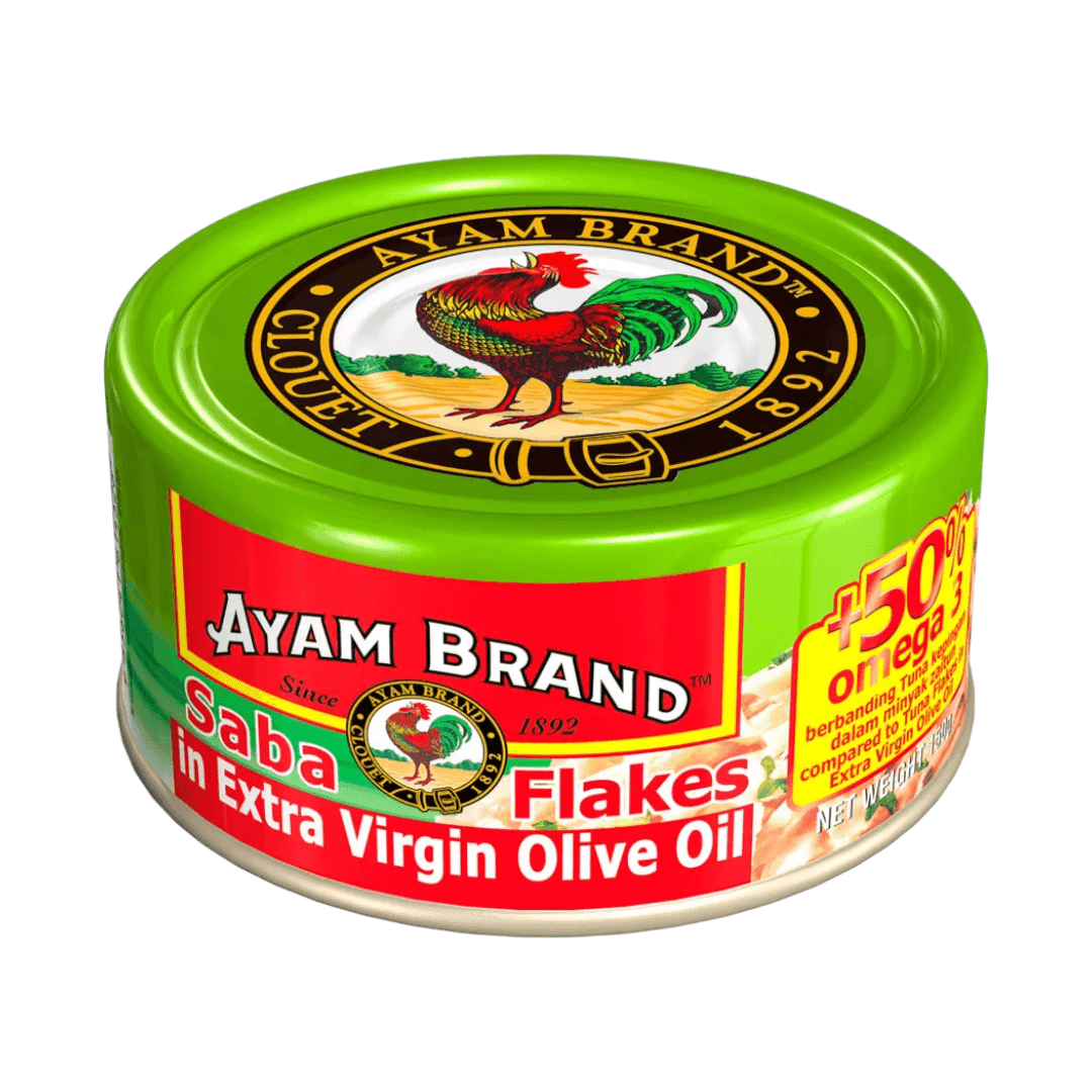 Saba Flakes in Extra Olive Oil - Ayam Brand 1