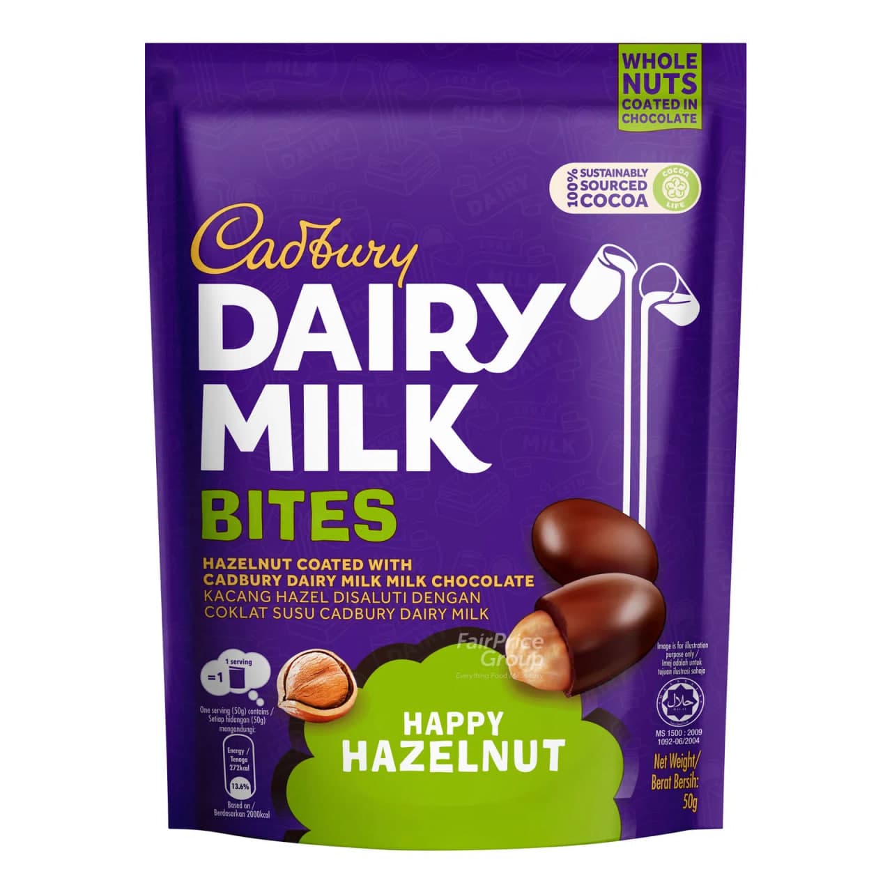 Dairy Milk Bites Happy Hazelnut - Cadbury