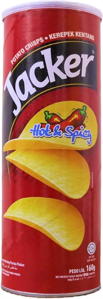 Hot & Spicy Potato Crisp - Jacker