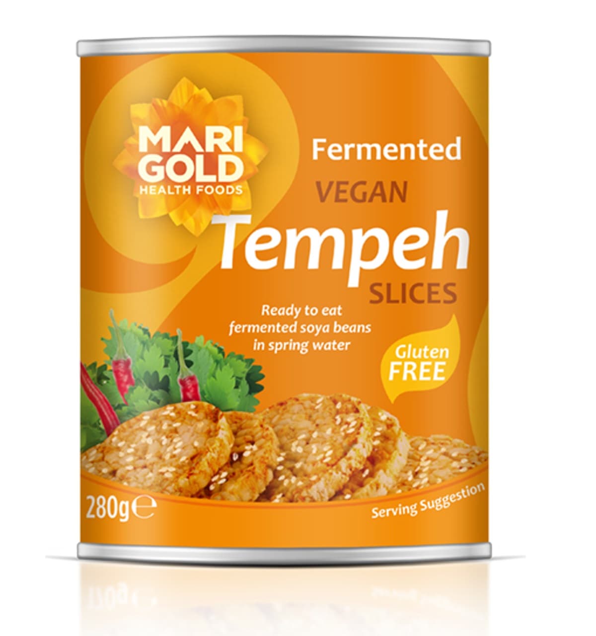 Gluten Free Fermented Tempeh Slices