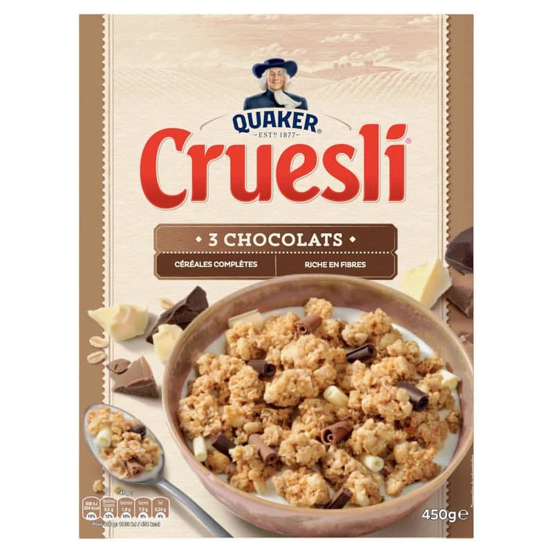 Cruesli 3 Chocolates