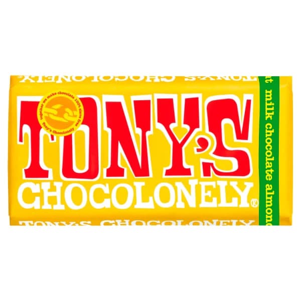 Chocolonely Milk Chocolate Almond Honey - Tony's