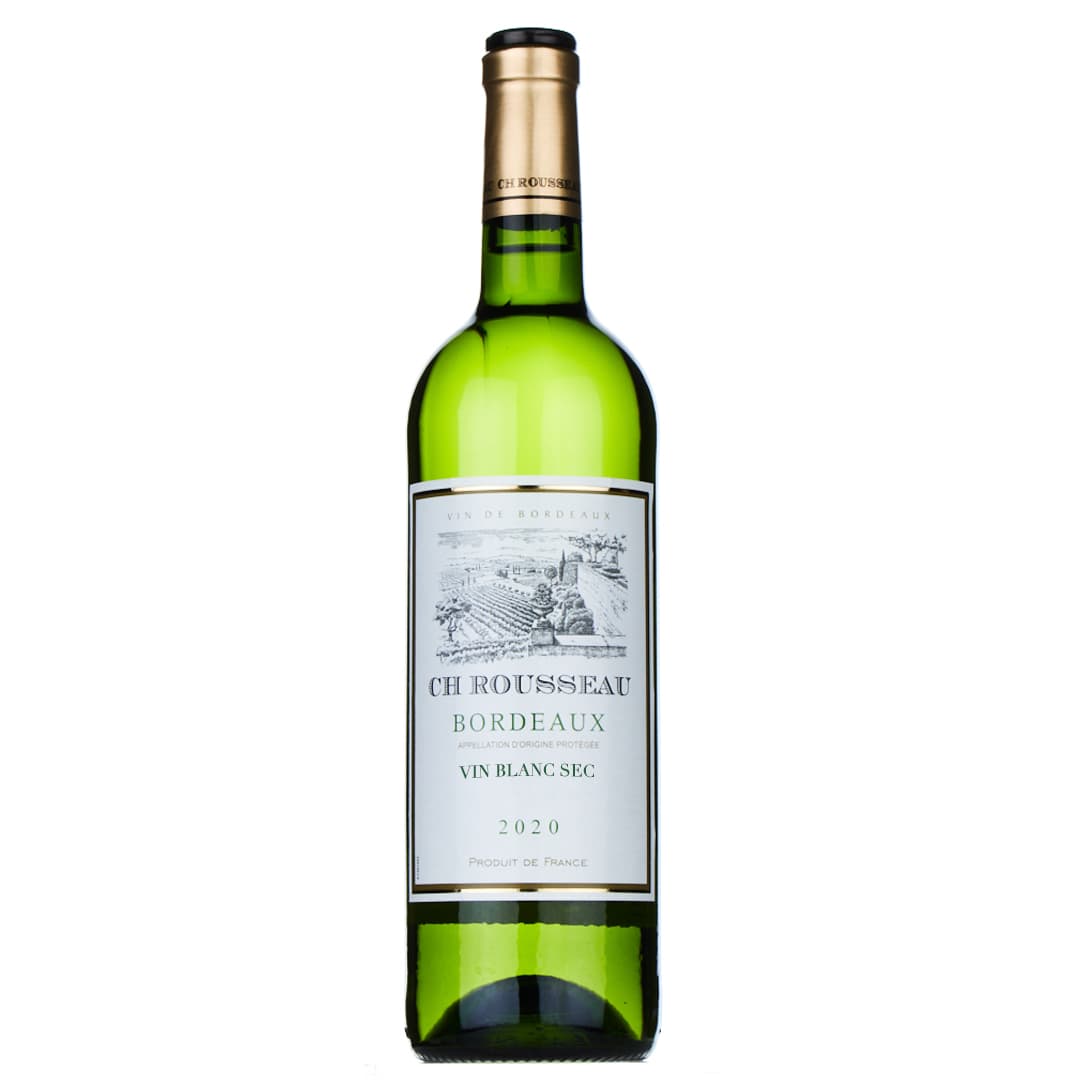 Ch Rouseau Bordeaux Vin Blanc Sec 2020