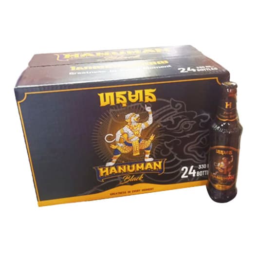 Hanuman Black Beer Bottle 330ml