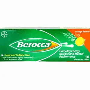 Vitamins Calcium & Magnesium Effervescent Tablets - Berocca