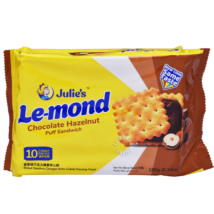 Le-mond Chocolate Hazenut Puff Sandwich
