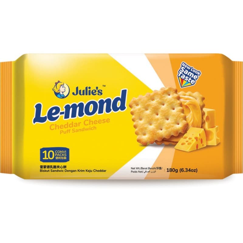 Le-mond Cheddar Cheese Puff Sandwich - Julie's