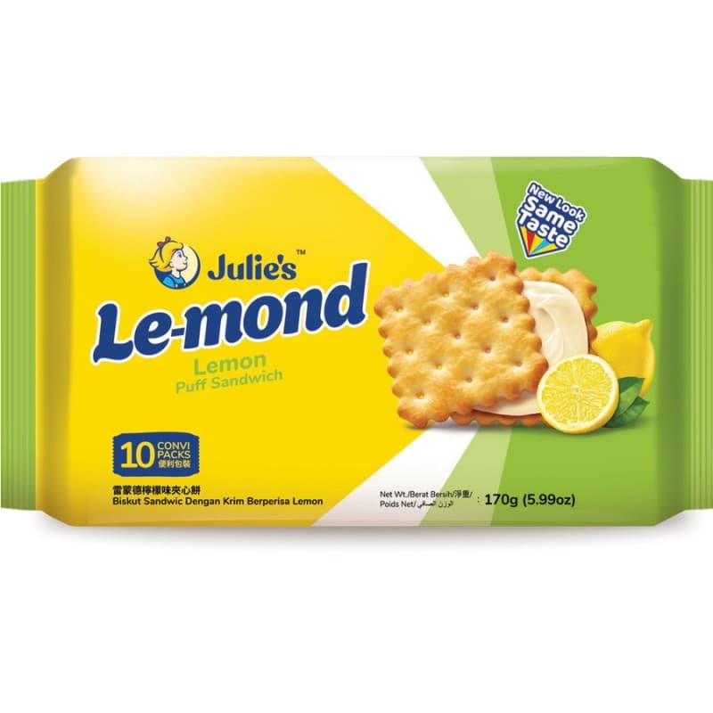 Le-mond Lemon Puff Sandwich - Julie's