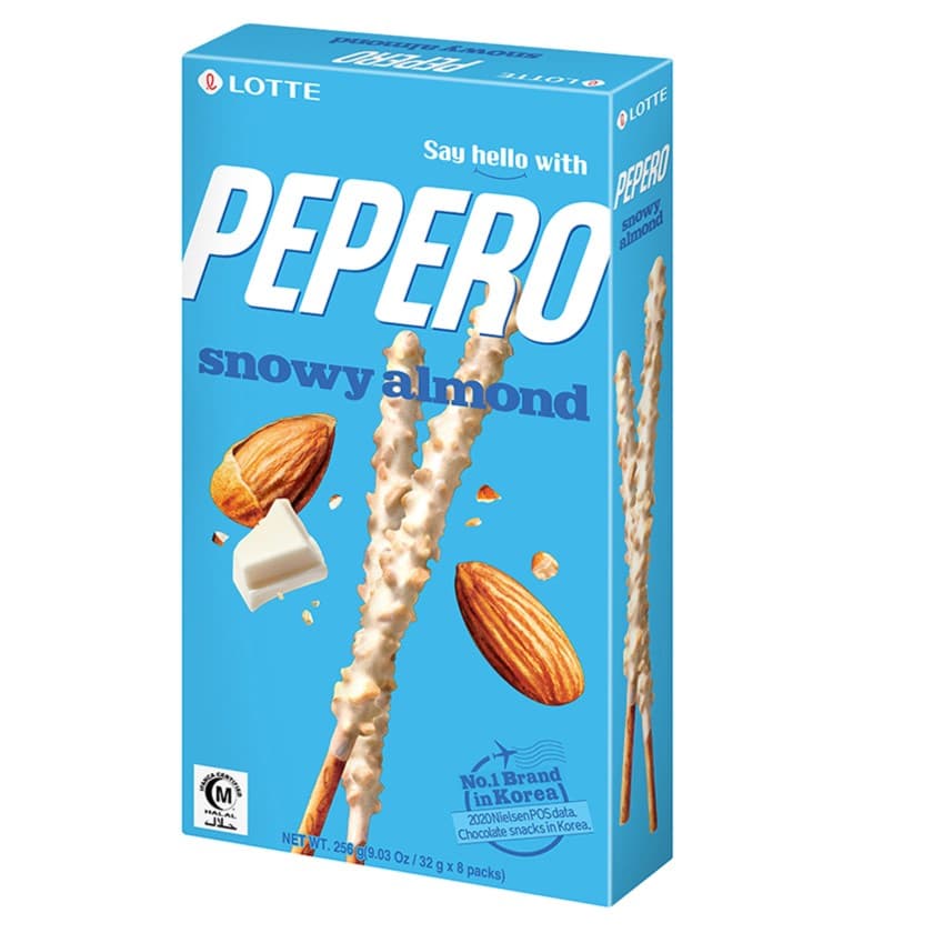 Pepero Snowy Almond