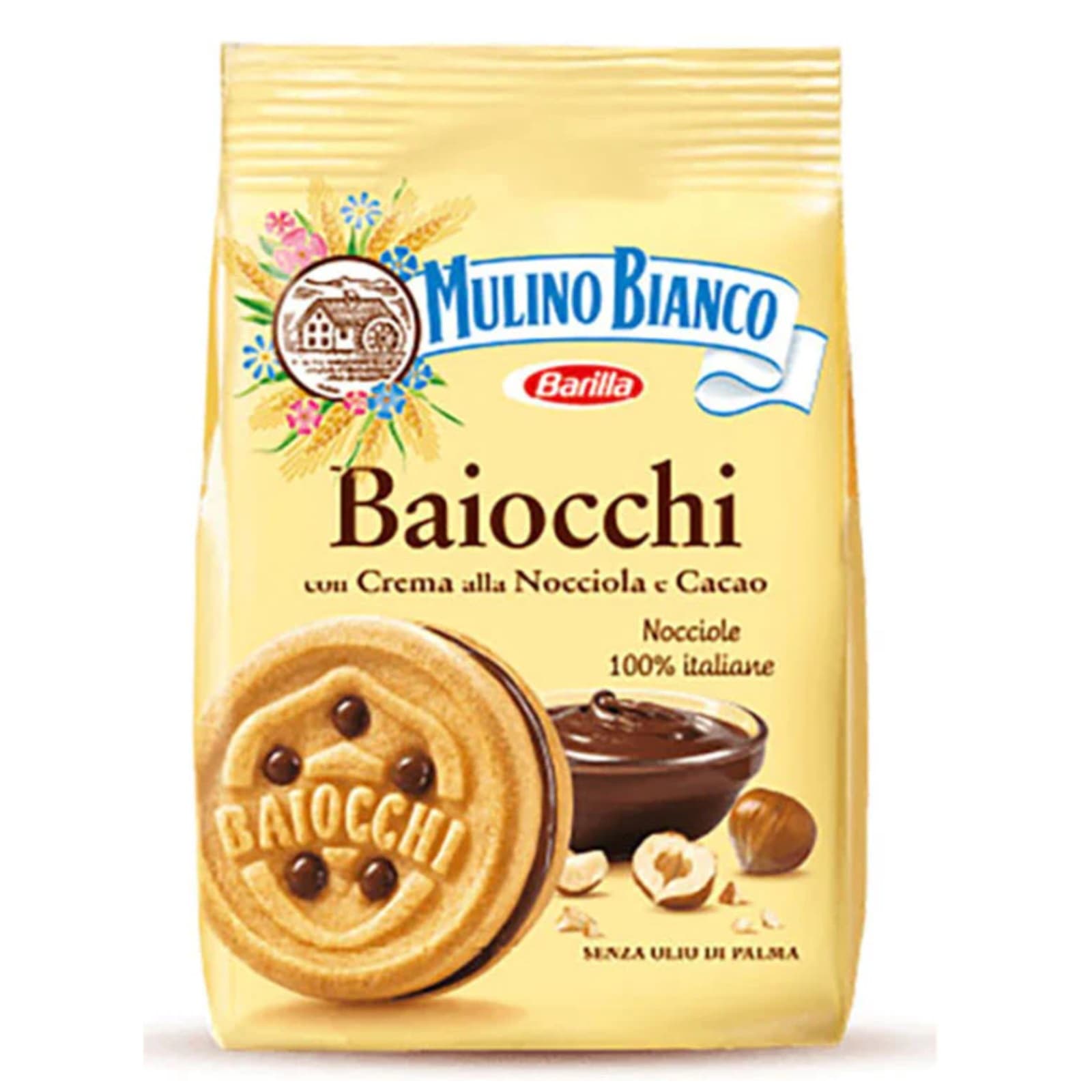 Baiocchi Cookie with Hazelnut and Cocoa Cream