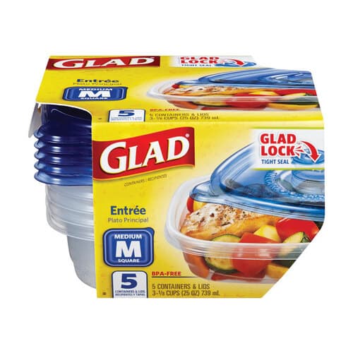 Containers and Lids - Glad