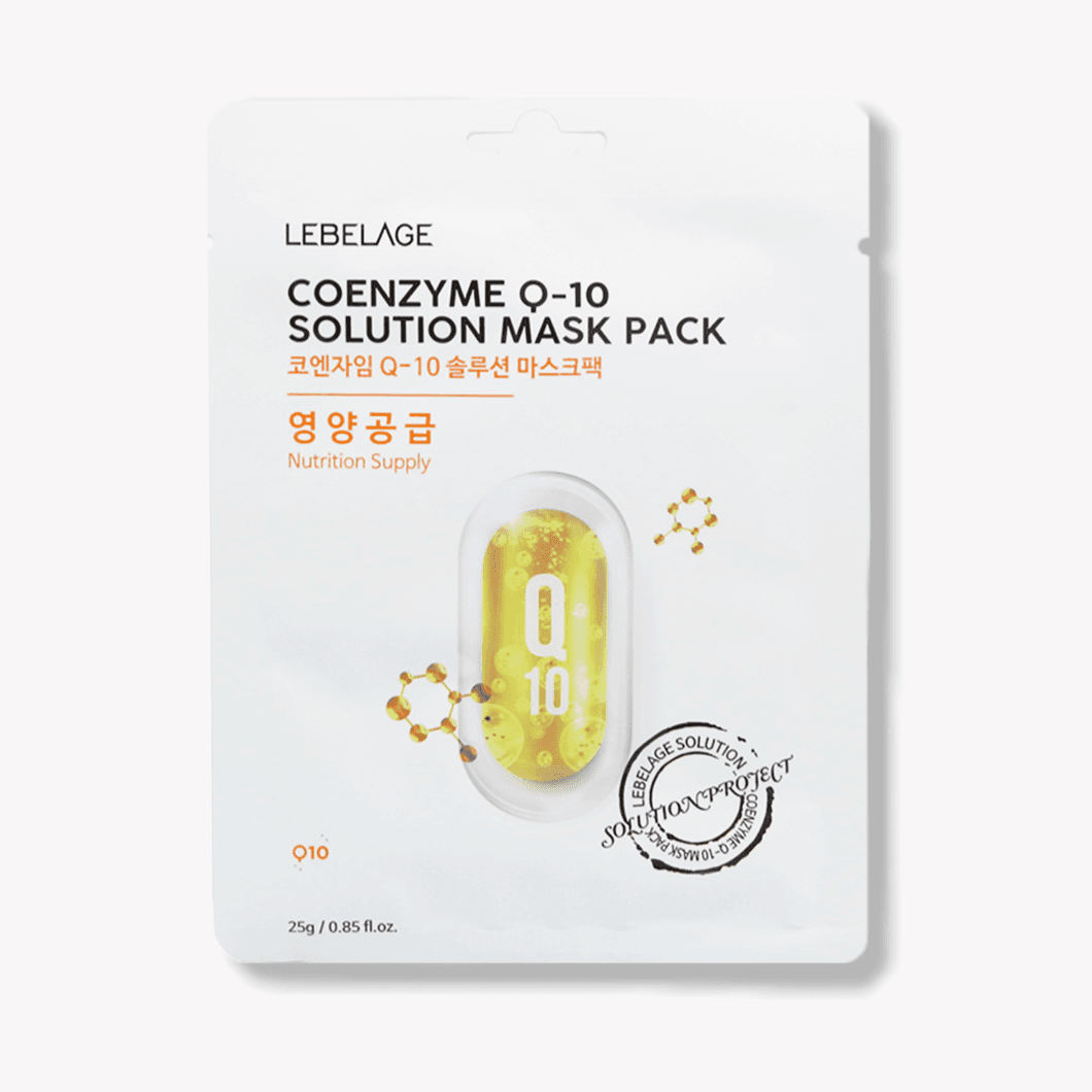 Coenzyme Q-10 Solution Mask Face - Lebelage