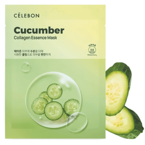 Cucumber Collagen Essence Mask - Célebon